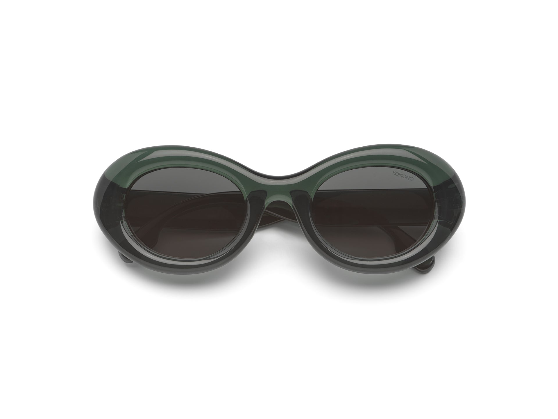 komono-molly-emerald-lunettes-de-soleil-rondes-oversized-kurt-cobain image 1