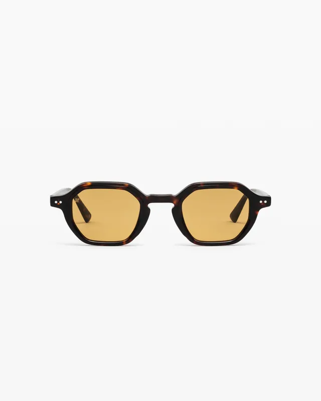 jimmy-fairly-la-pepper-lunettes-de-soleil-hexagonales-caille-fonc-e-homme image 1