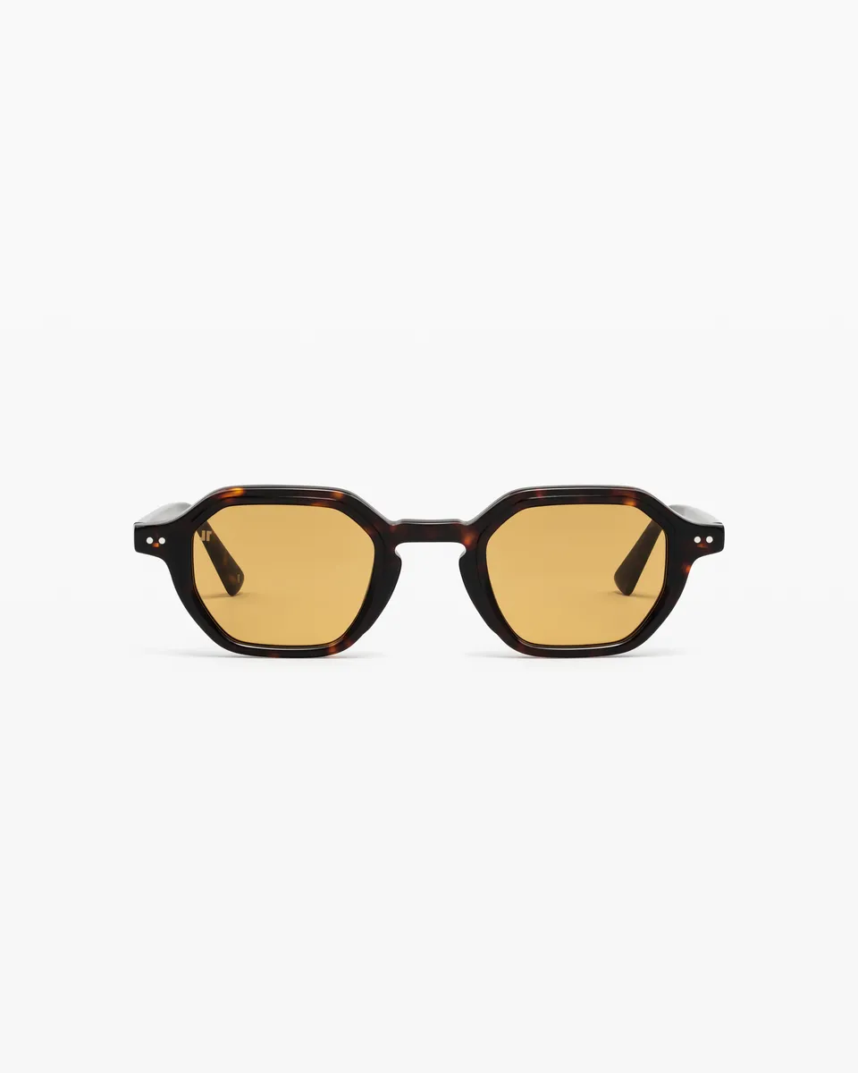 jimmy-fairly-la-pepper-lunettes-de-soleil-hexagonales-caille-fonc-e-homme image 1
