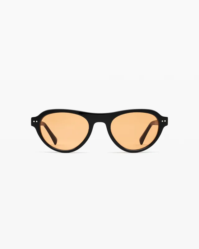 jimmy-fairly-la-soha-lunettes-de-soleil-aviateur-en-ac-tate-noir-femme image 1