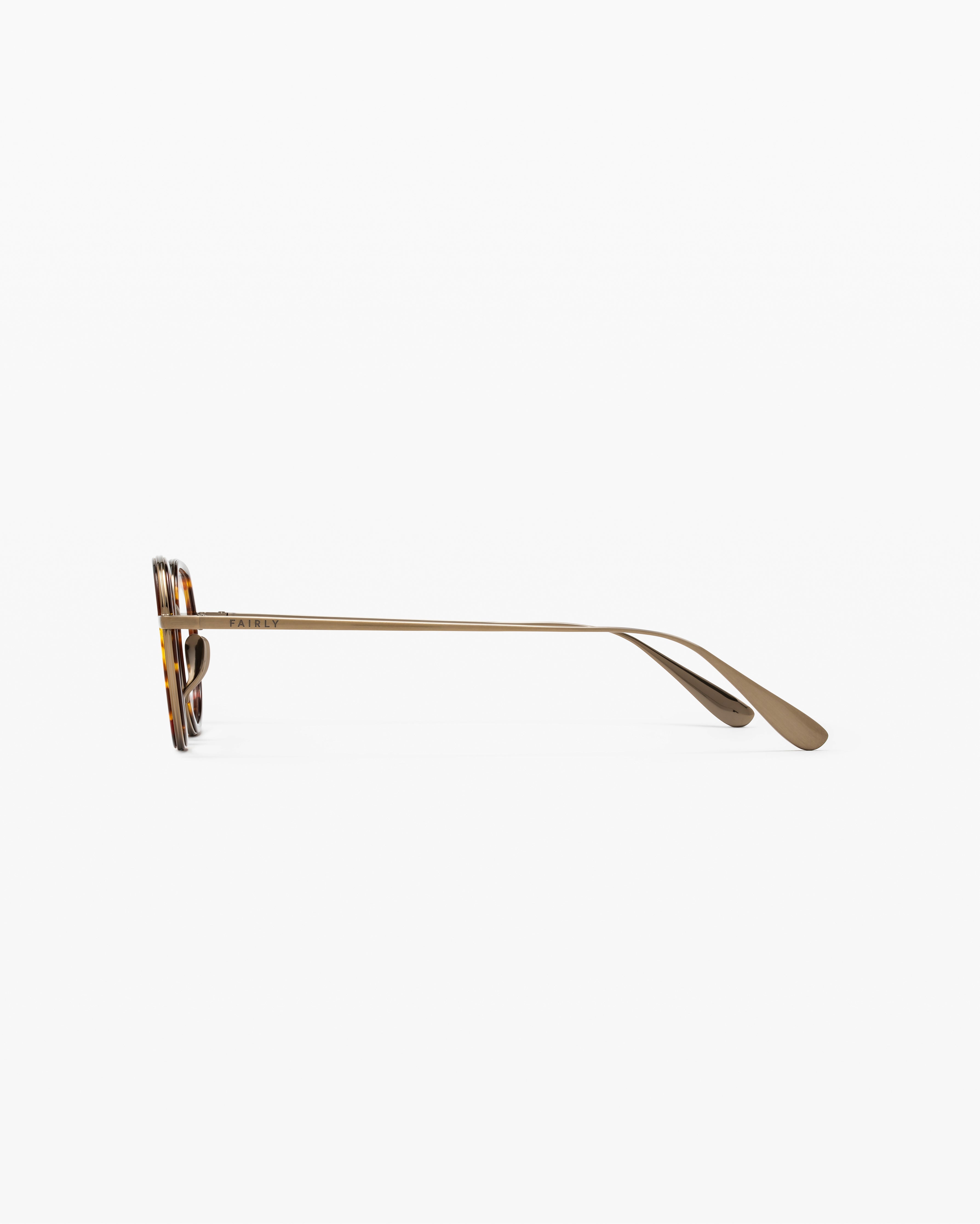 jimmy-fairly-la-spiaggia-lunettes-de-vue-rondes-en-titane-japonais-caille-fonc-e image 2