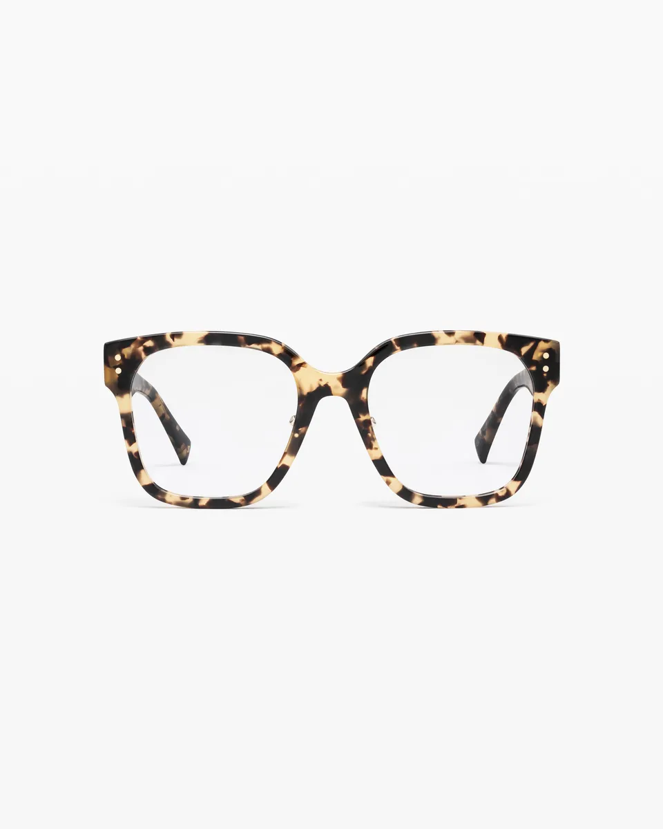 jimmy-fairly-la-sloane-lunettes-de-vue-carr-es-oversize-caille-en-ac-tate-de-cel image 1