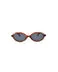 le-petit-lunetier-dahlia-caille-rouge-lunettes-de-soleil-ovales-en-ac-tate image 1
