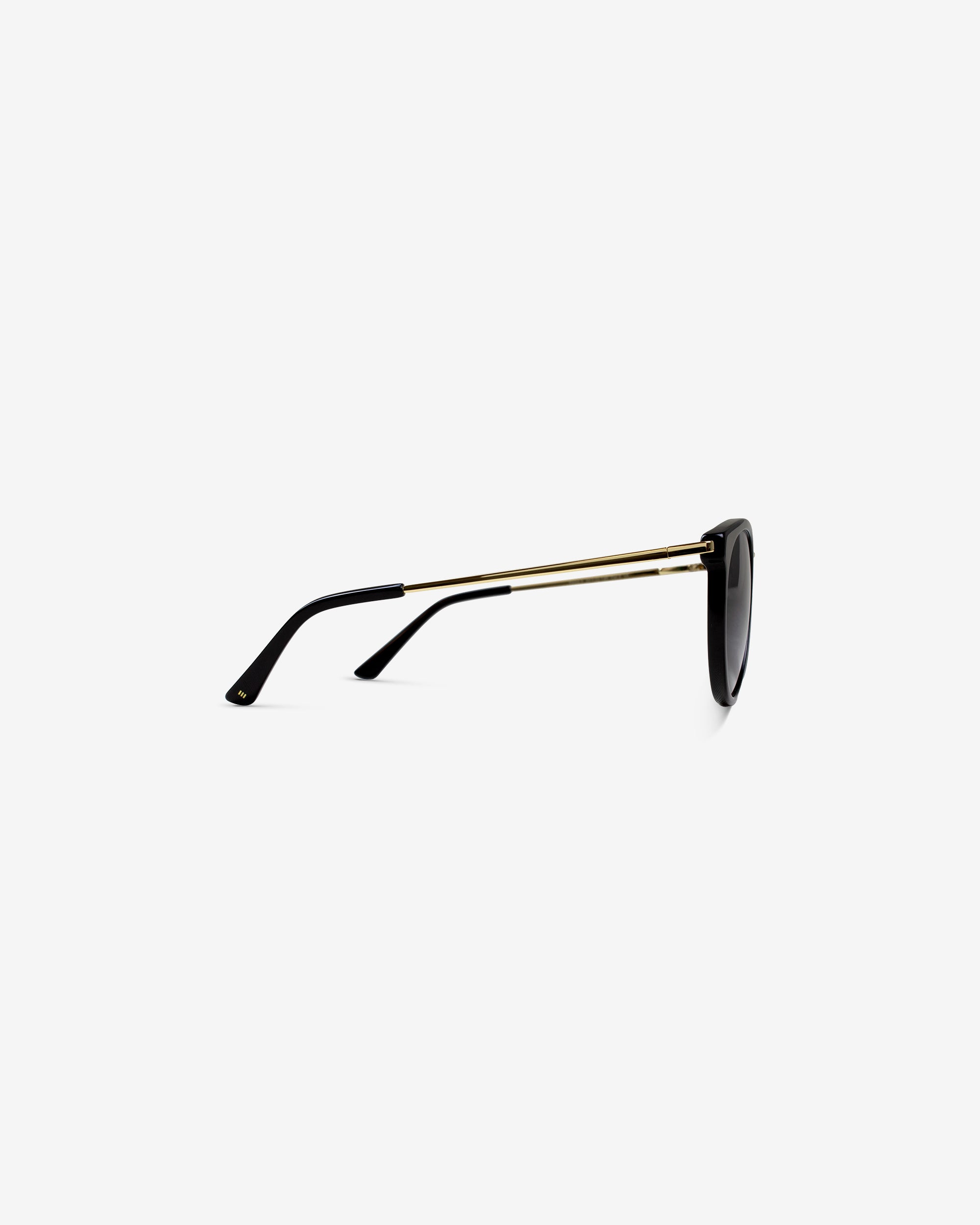 le-petit-lunetier-emma-s-noir-lunettes-de-soleil-rondes-ac-tate-et-m-tal-dor image 3