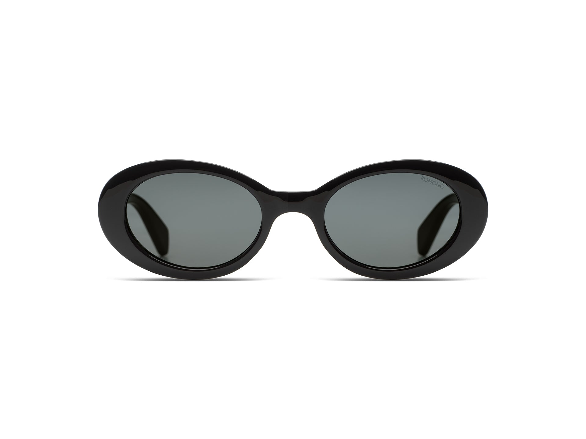 komono-ana-black-lunettes-de-soleil-ovales-bio-nylon-fit-large image 2