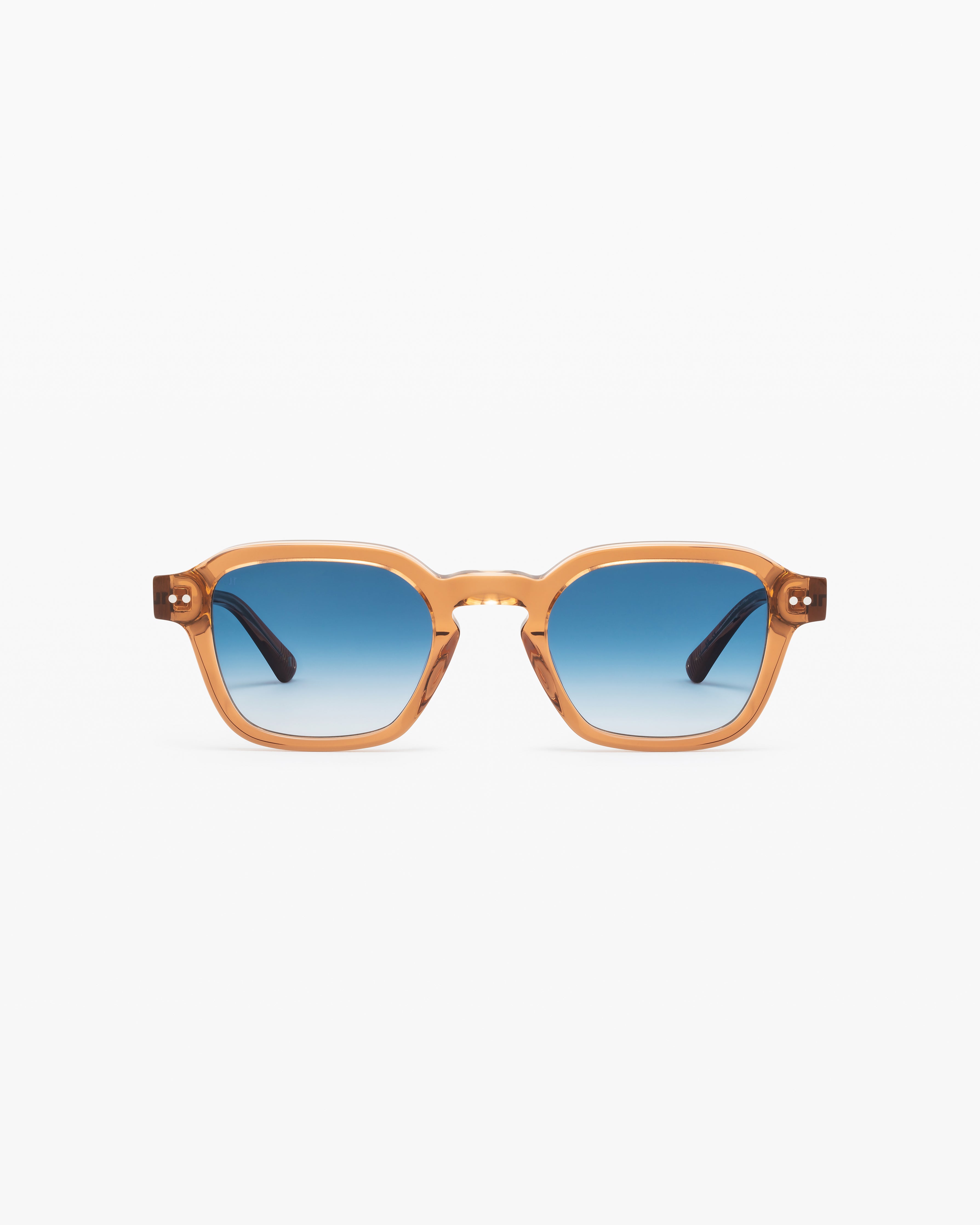 jimmy-fairly-la-seb-lunettes-de-soleil-homme-hexagonale-marron image 1