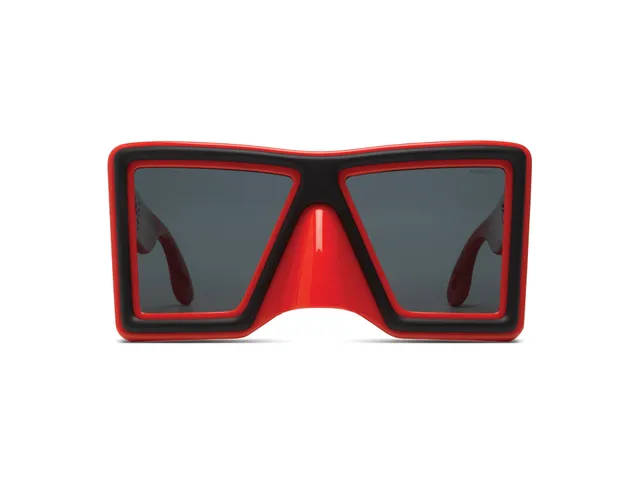 komono-otherworldly-ultra-orange-black-lunettes-de-soleil-masque-en-bioplastique image 1
