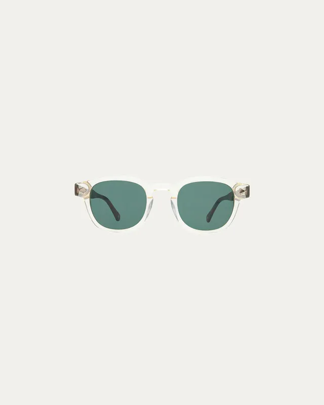 le-petit-lunetier-schmidt-transparent-lunettes-de-soleil-r-tro-homme-mixte image 1