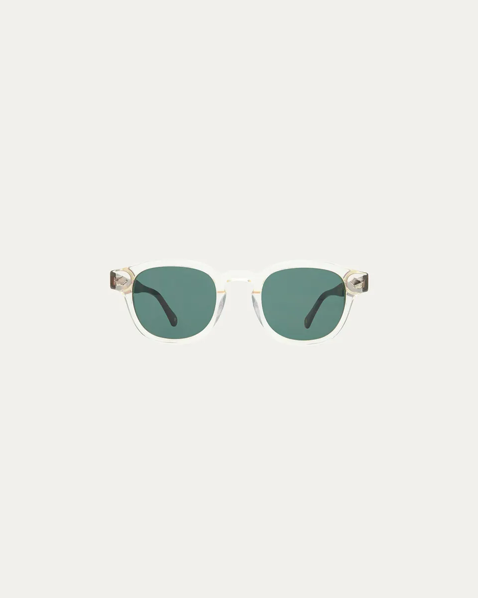 le-petit-lunetier-schmidt-transparent-lunettes-de-soleil-r-tro-homme-mixte image 1