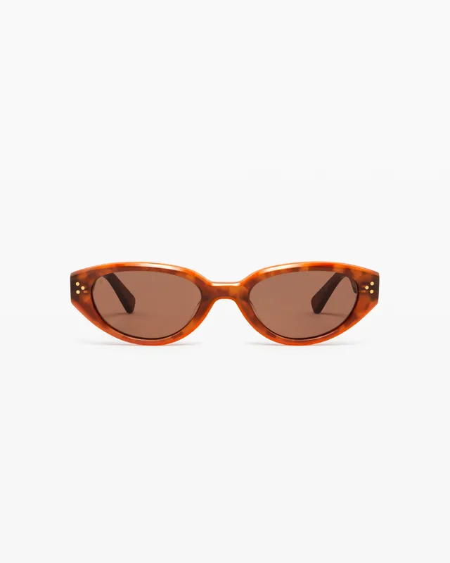 jimmy-fairly-la-banda-lunettes-de-soleil-papillon-ac-tate-caille-fonc-e-femme image 1