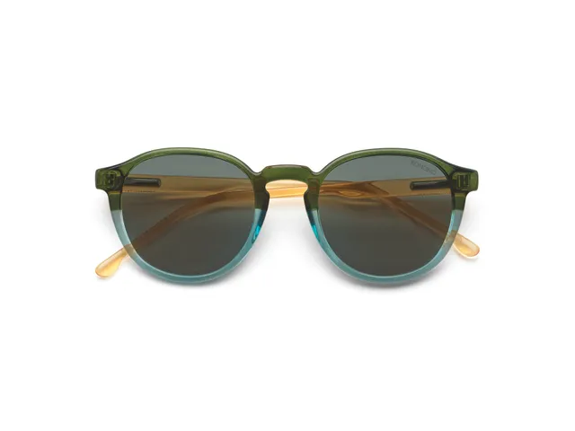 komono-liam-jr-green-sky-lunettes-junior-rondes-en-bio-nylon image 1