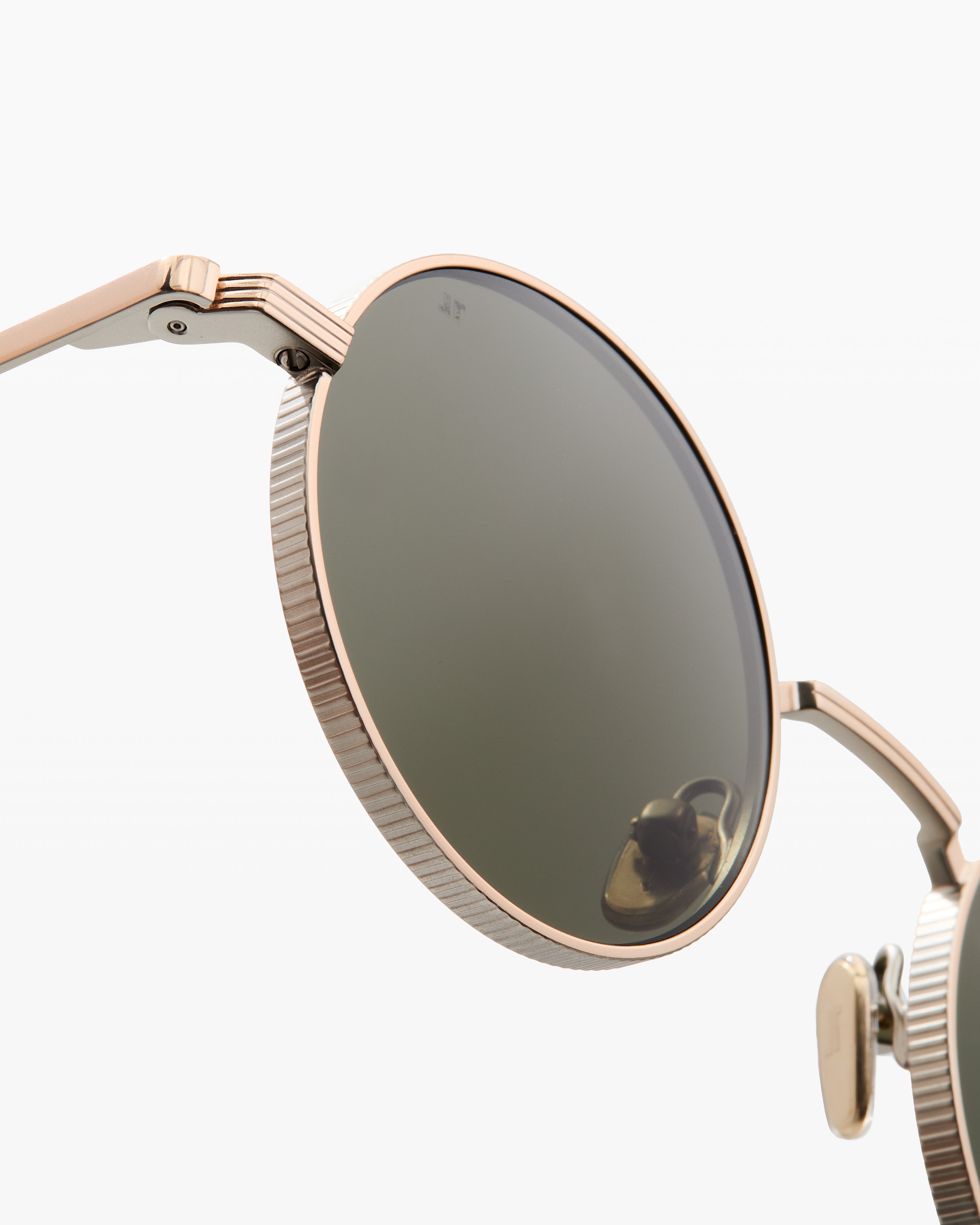 jimmy-fairly-la-reos-lunettes-de-soleil-rondes-en-acier-inoxydable-dor-es-verres image 3