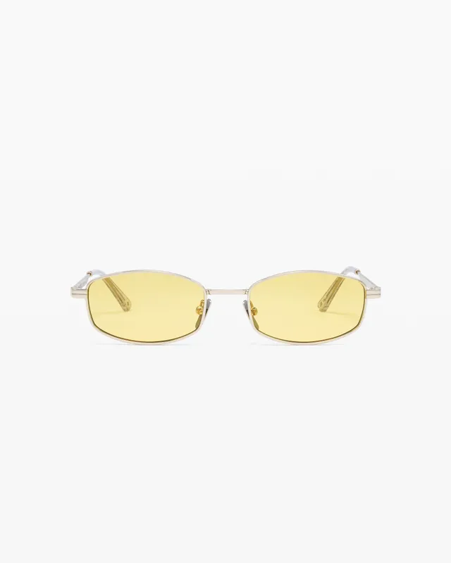 jimmy-fairly-la-thib-lunettes-de-soleil-rectangulaires-en-acier-inoxydable-argen image 1