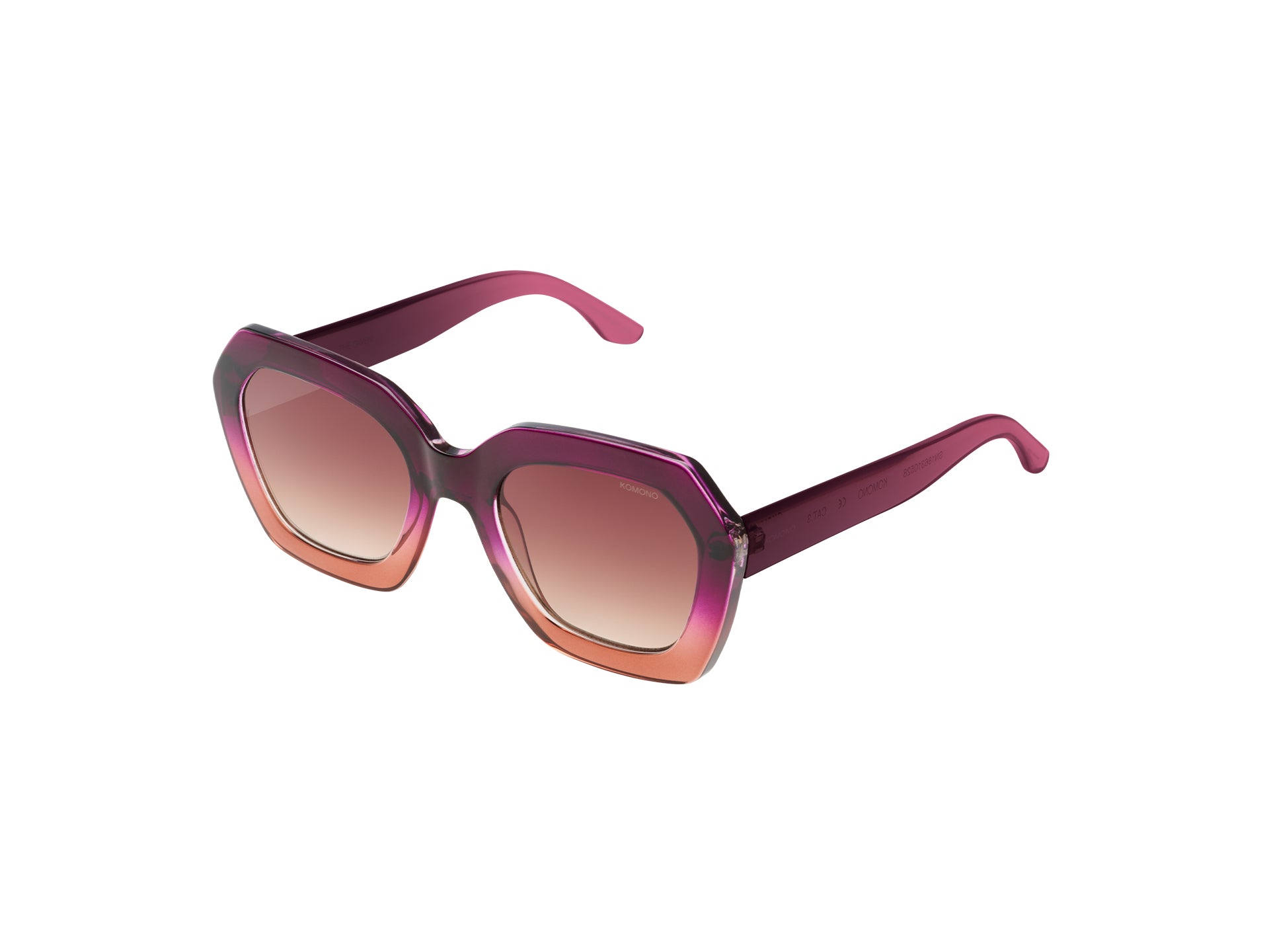 komono-gwen-fuchsia-bloom-extra-lunettes-de-soleil image 2