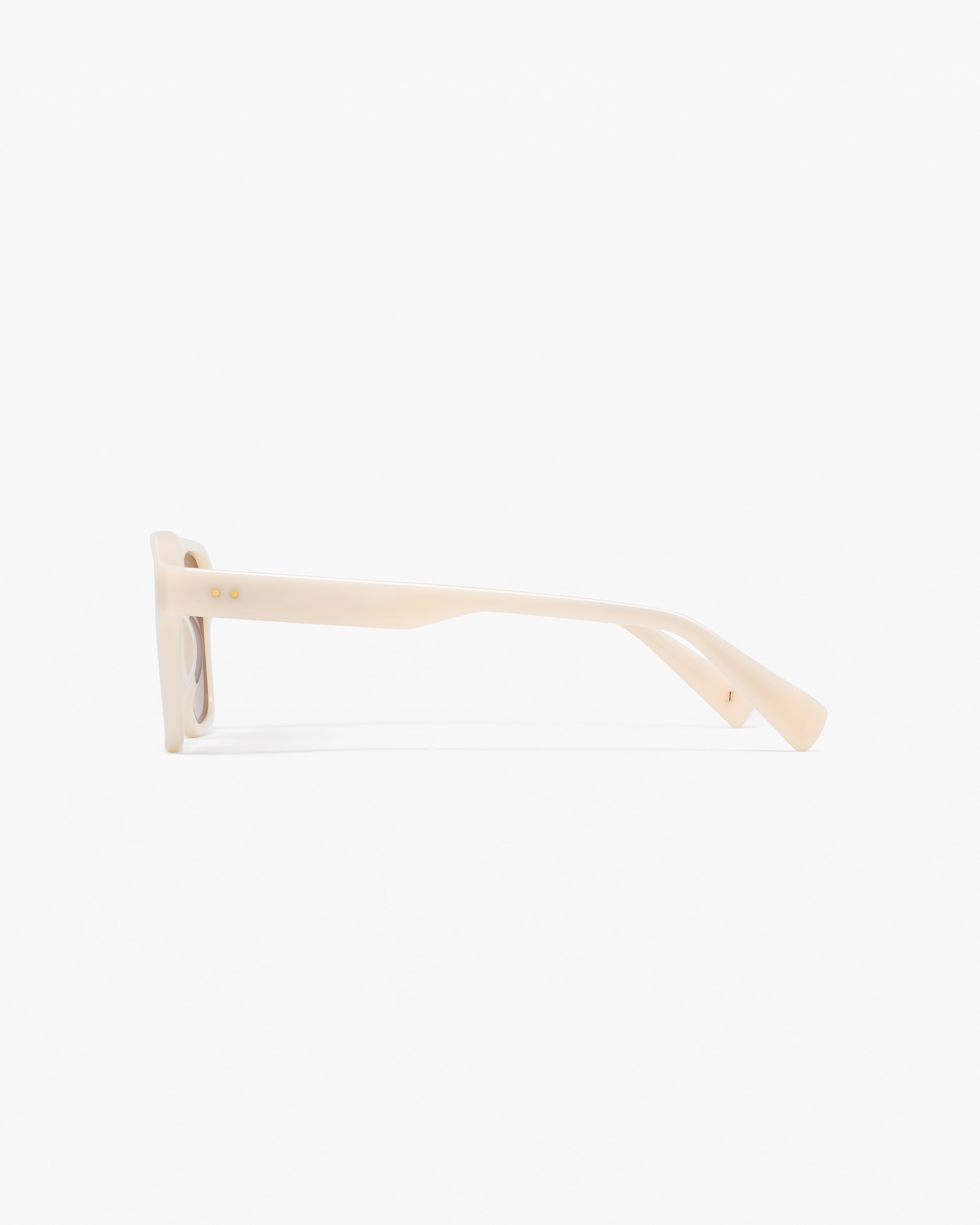 jimmy-fairly-la-mace-lunettes-de-soleil-aviateur-ivoire-femme image 2
