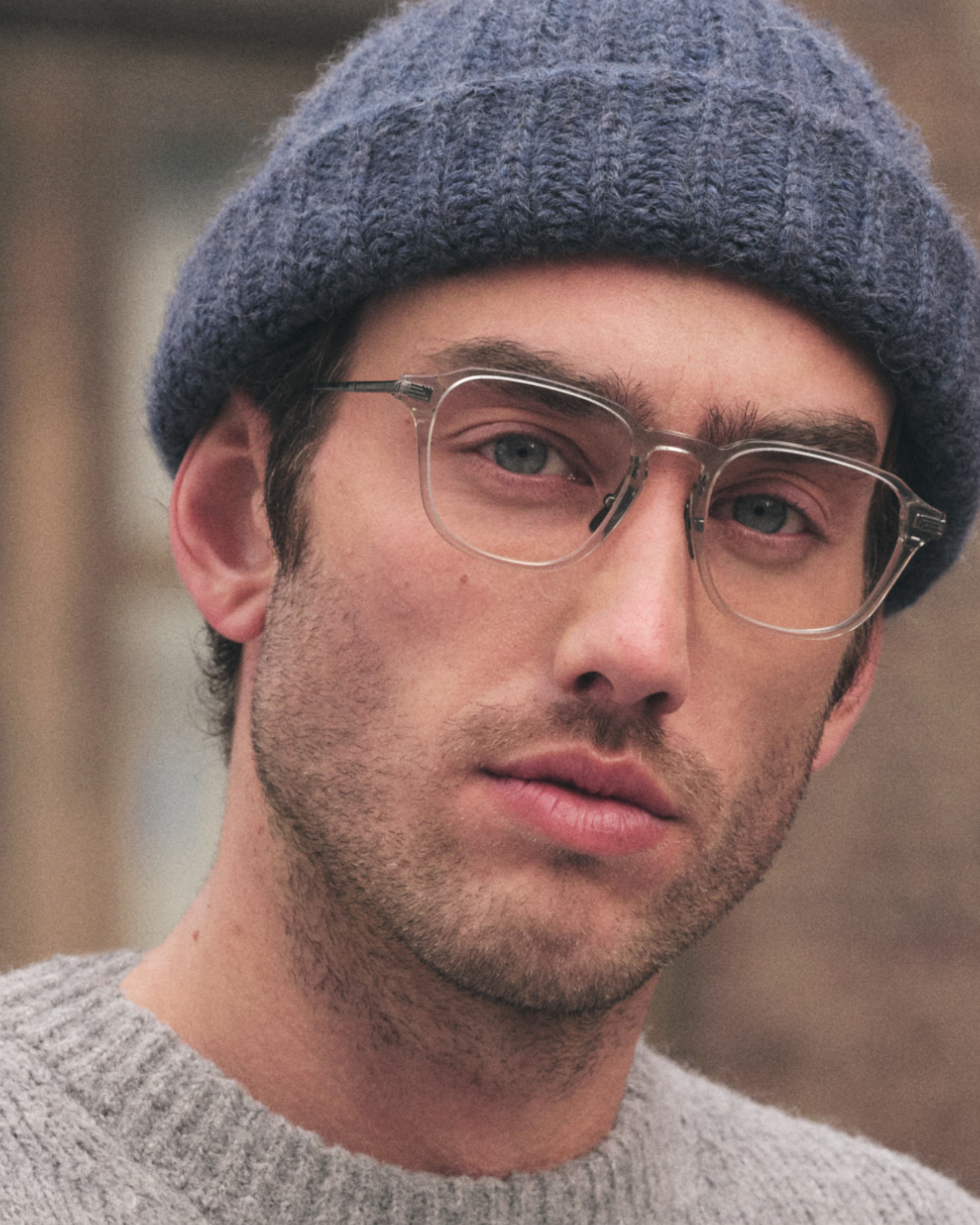 jimmy-fairly-la-spotlight-lunettes-de-vue-carr-e-homme-gris-titane image 2