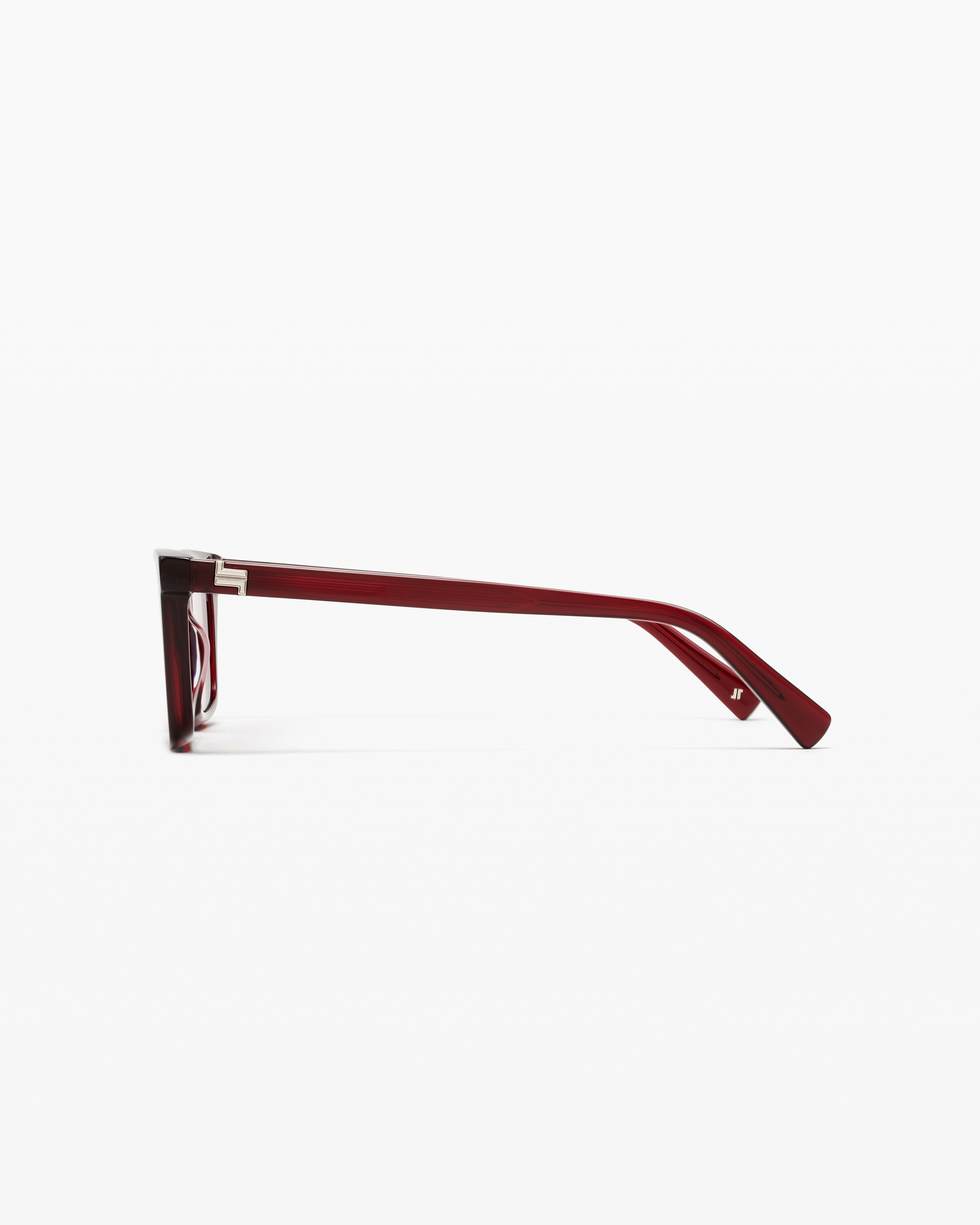 jimmy-fairly-la-mara-lunettes-de-soleil-rectangulaires-rouges-femme-acier-inoxyd image 3