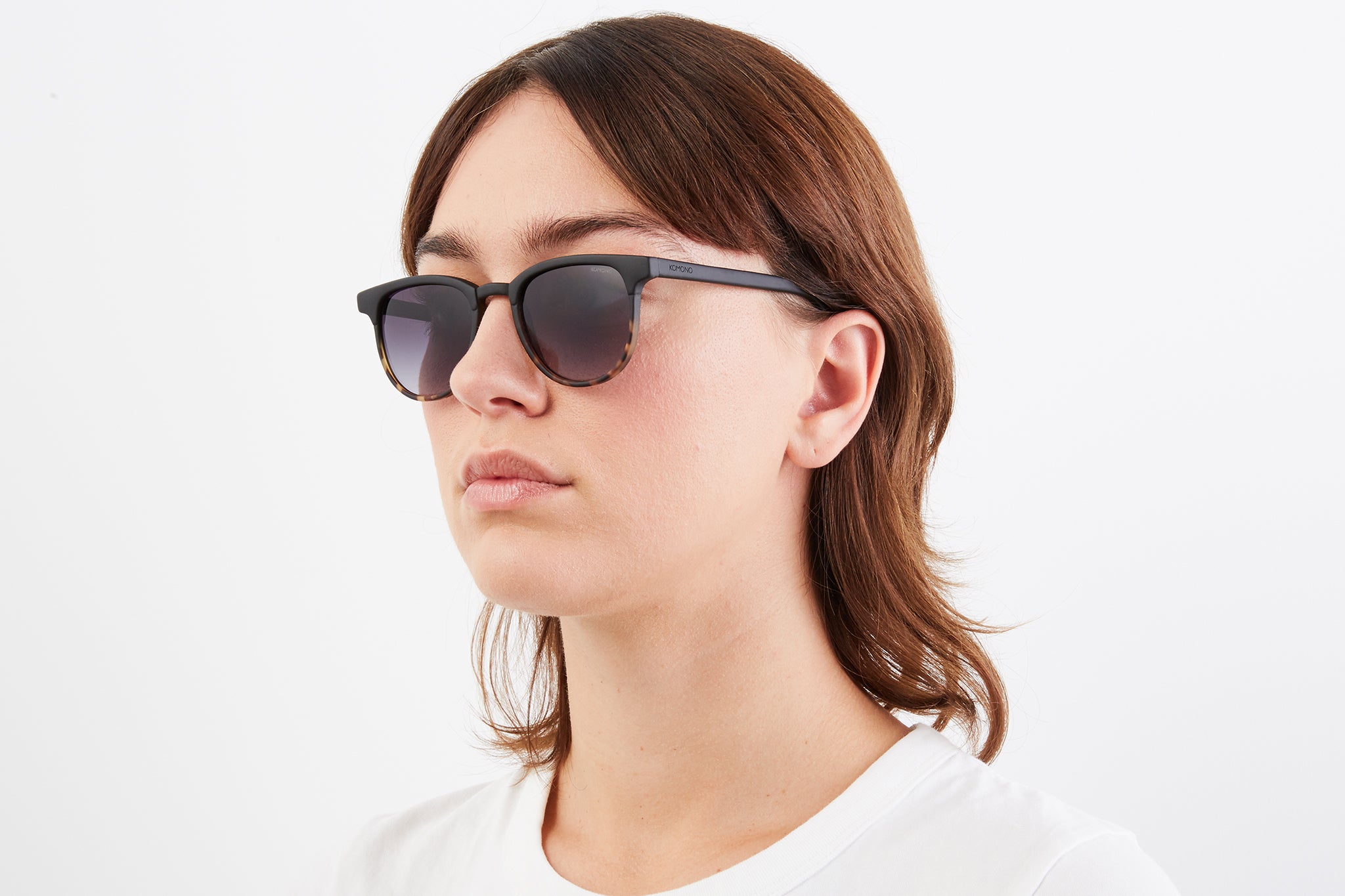 komono-francis-matte-black-tortoise-lunettes-de-soleil image 3