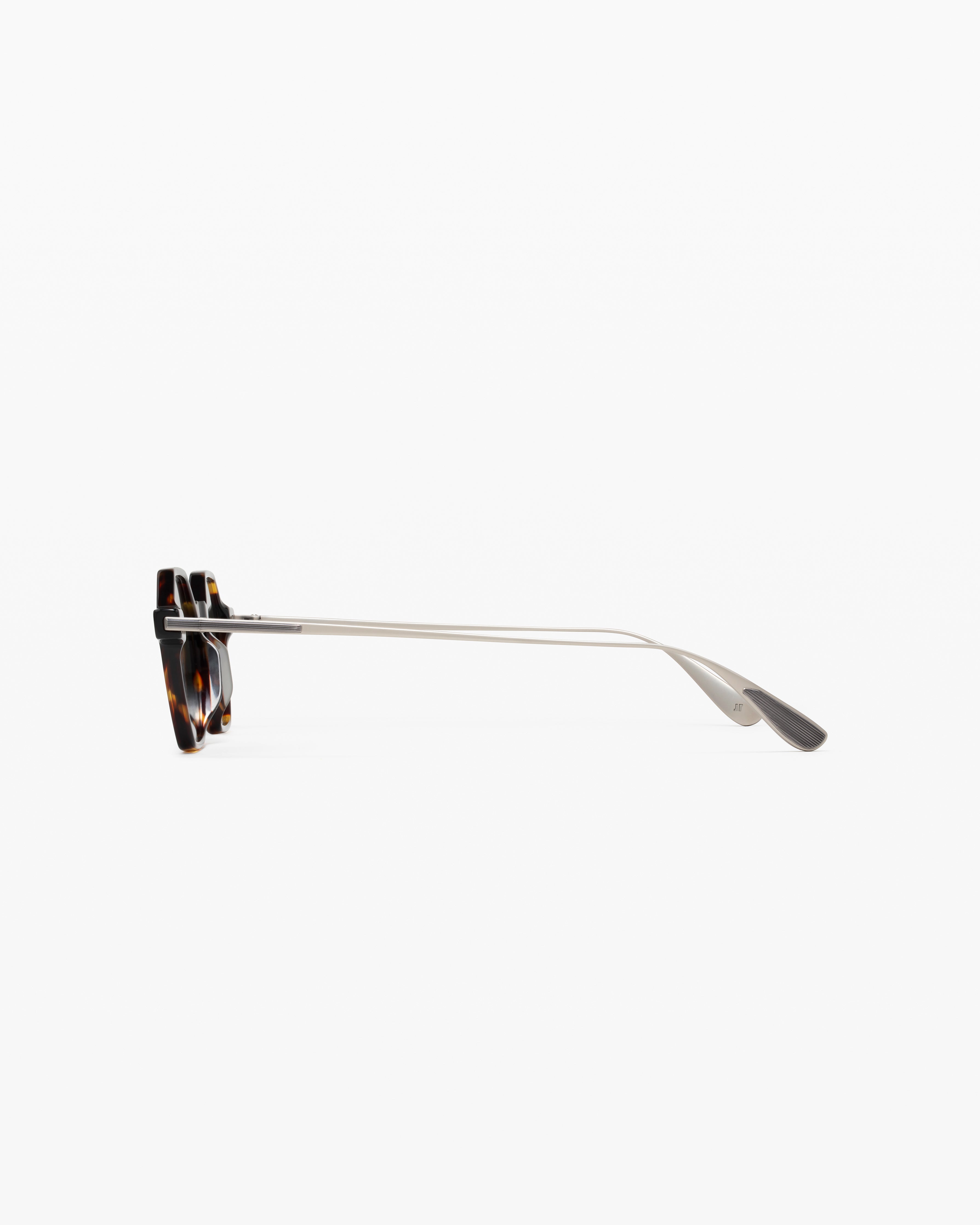 jimmy-fairly-la-aziel-lunettes-de-soleil-hexagonales-titane-caille-fonc-e-homme- image 3