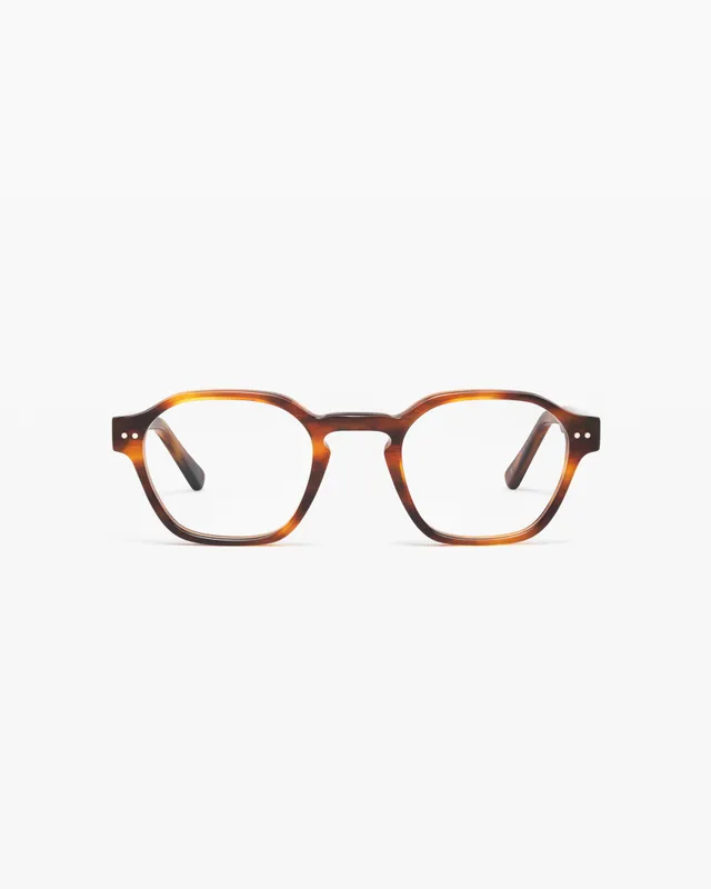 jimmy-fairly-la-edouard-lunettes-de-vue-hexagonales-en-ac-tate-caille-fonc-e-tai image 1
