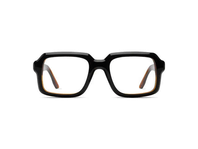 komono-teddy-black-bronze-monture-optique-rectangulaire-ac-tate-medium image 1