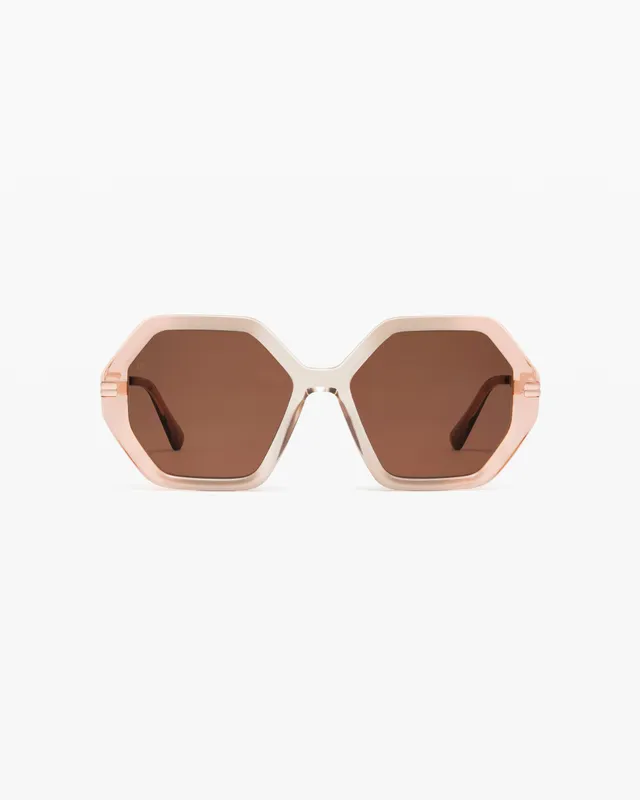 jimmy-fairly-la-calista-lunettes-de-soleil-hexagonales-en-ac-tate-et-acier-inoxy image 1