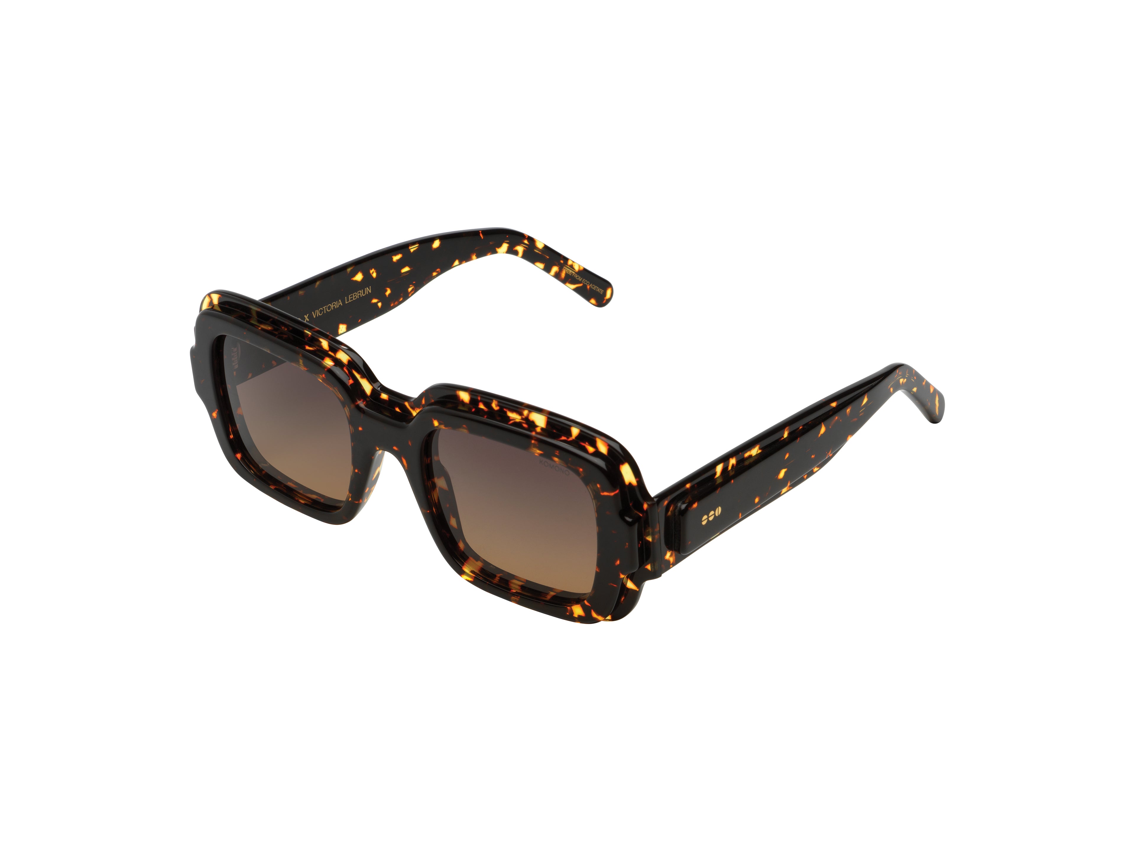 komono-victoria-lebrun-flake-lunettes-soleil-marron-large image 2