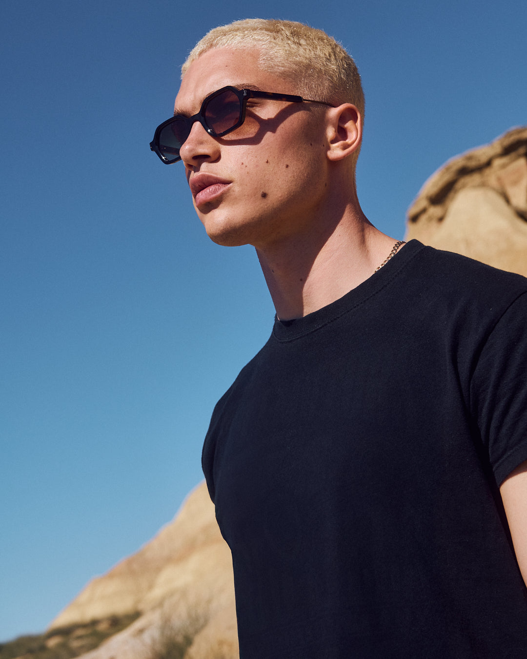jimmy-fairly-la-west-lunettes-de-soleil-hexagonale-caille-homme image 2