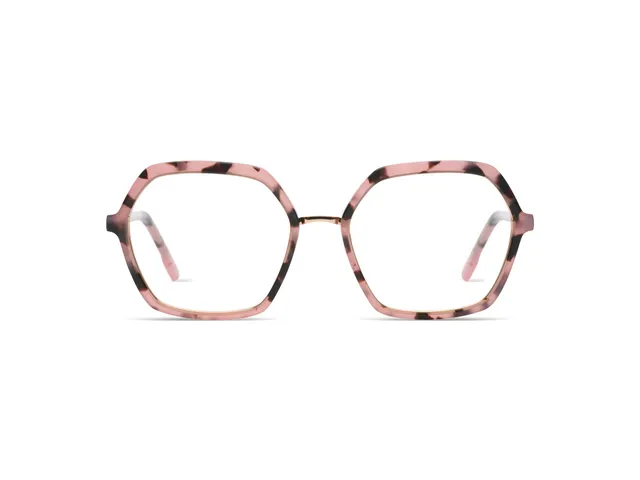 komono-paige-rose-tortoise-lunettes-de-vue-monture-ac-tate-caille-rose image 1