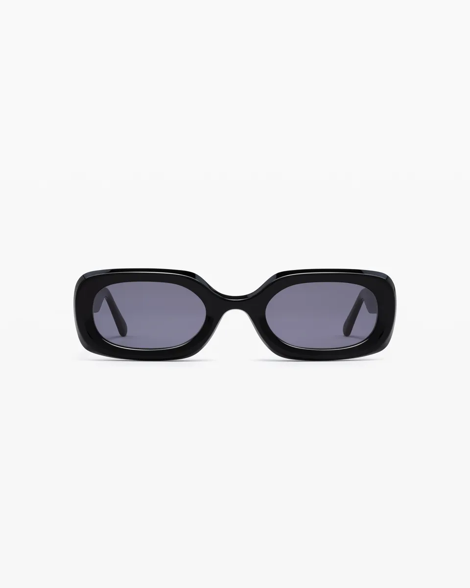 jimmy-fairly-la-abyss-lunettes-de-soleil-rectangulaires-noires-femme image 1