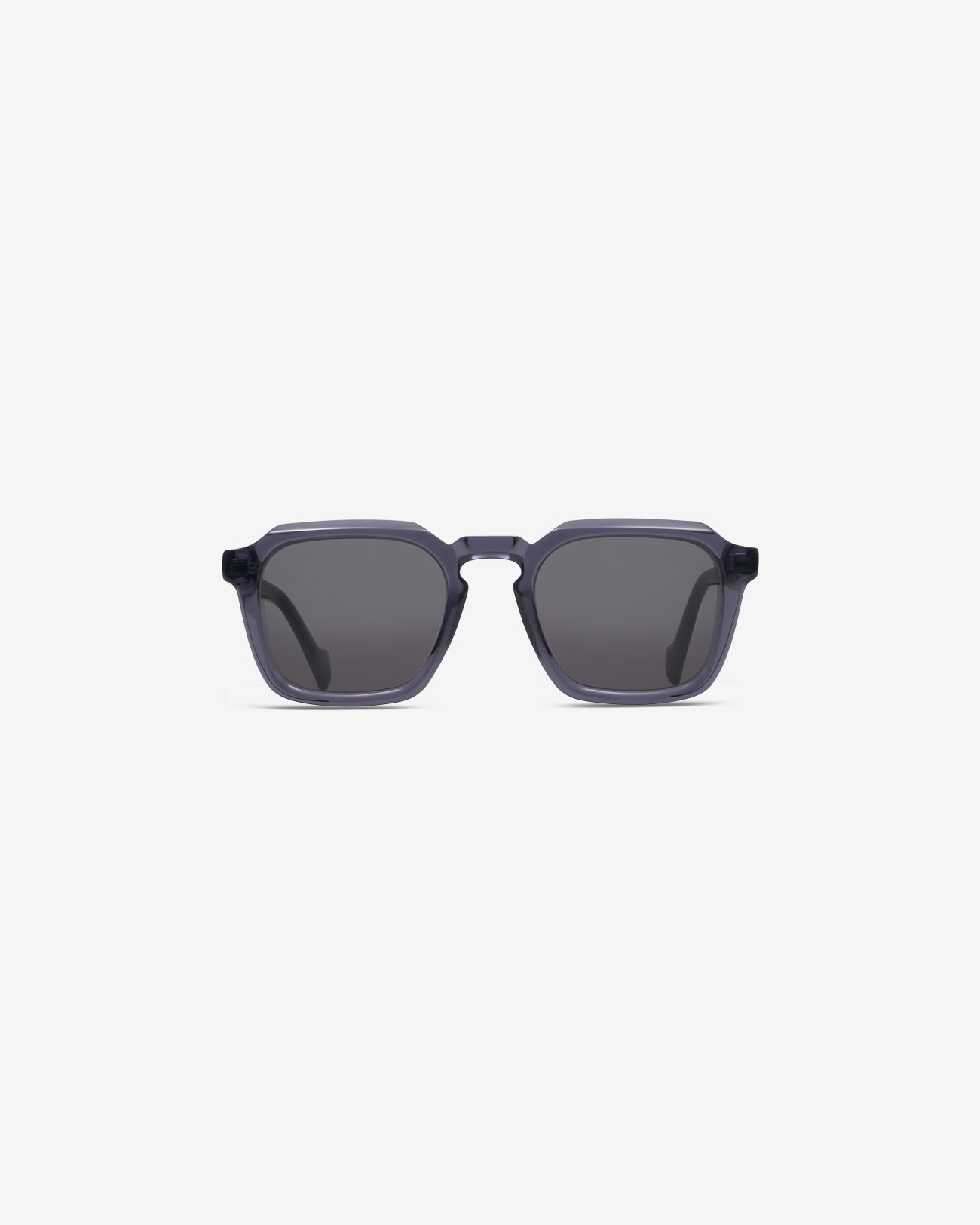 le-petit-lunetier-kaito-lunettes-de-soleil-r-tro-en-ac-tate-bleu-translucide-mat image 1
