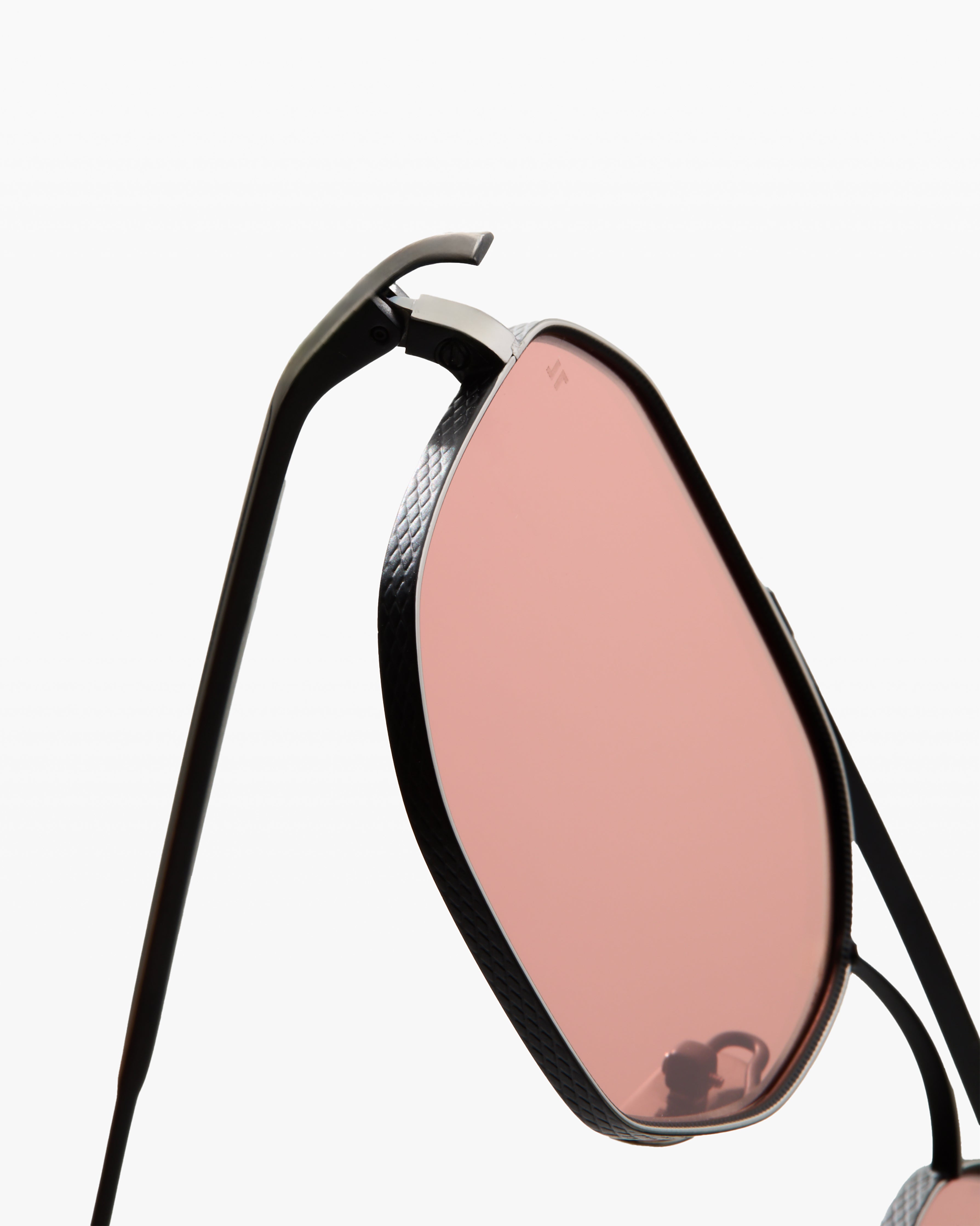 jimmy-fairly-la-almeria-jf-colors-lunettes-de-soleil-aviateur-en-titane-gunmetal image 4