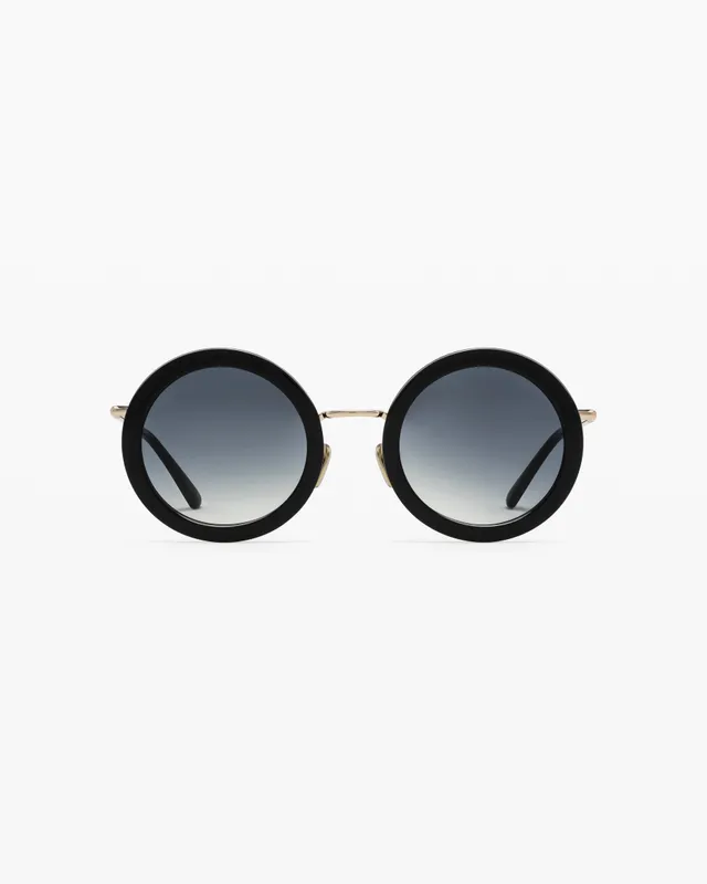 jimmy-fairly-la-ibiza-lunettes-de-soleil-rondes-femme-ac-tate-de-cellulose-noir- image 1