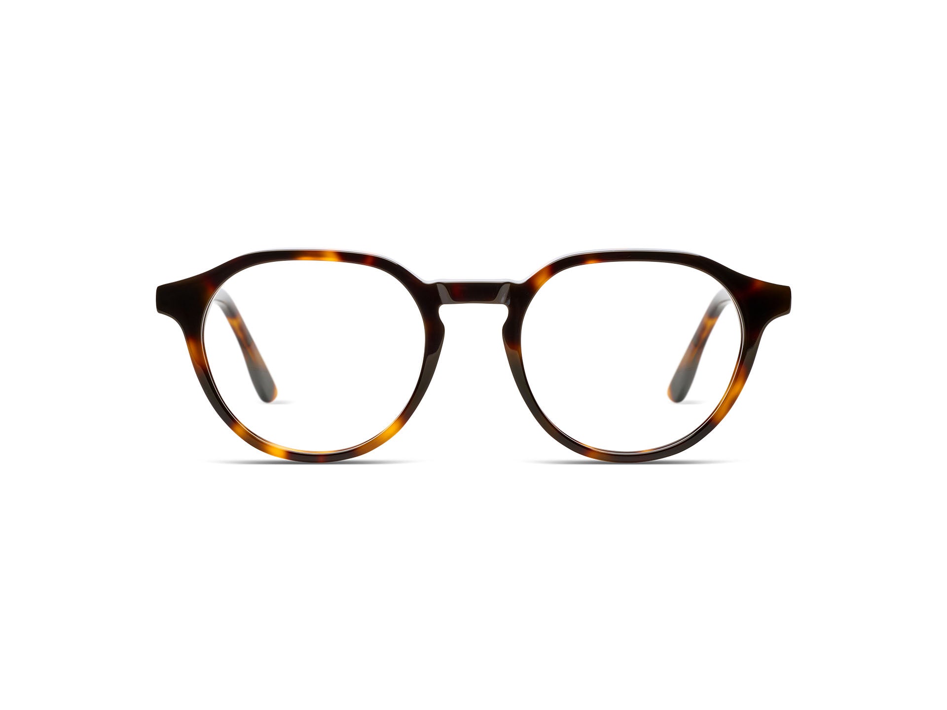 komono-nigel-grand-havana-lunettes-optiques-pantos-coupe-plate-pour-visages-larg image 1