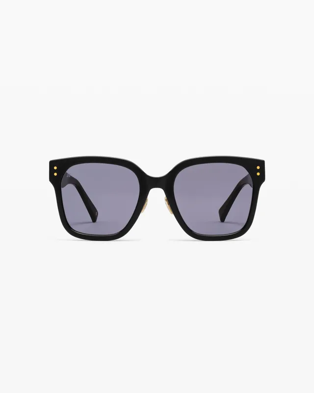 jimmy-fairly-la-sloane-lunettes-de-soleil-carr-es-noires-femme image 1