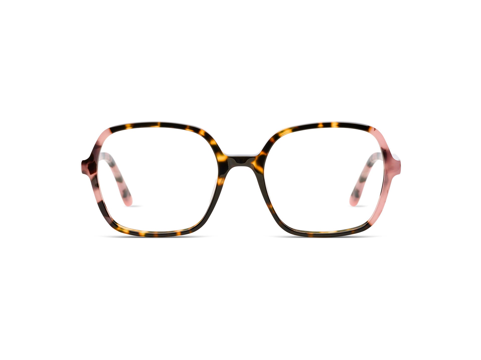 komono-petra-mauve-giraffe-lunettes-de-vue-carr-es-surdimensionn-es image 1