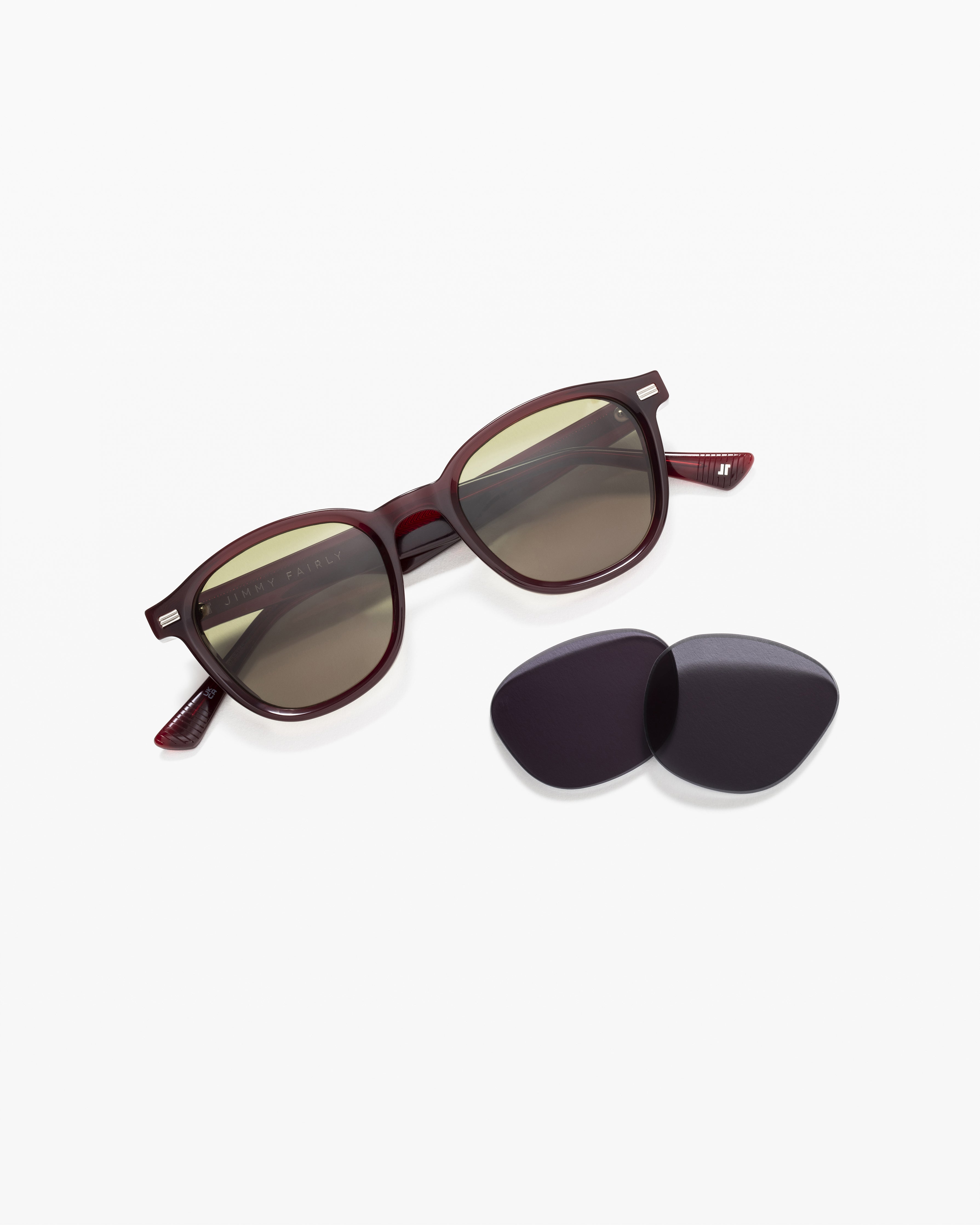 jimmy-fairly-la-adrian-lunettes-de-soleil-carr-es-homme-en-ac-tate image 3