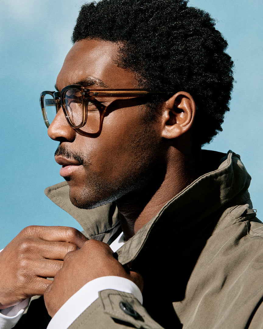 jimmy-fairly-la-headlight-lunettes-de-vue-carr-es-en-ac-tate-marron-homme image 4