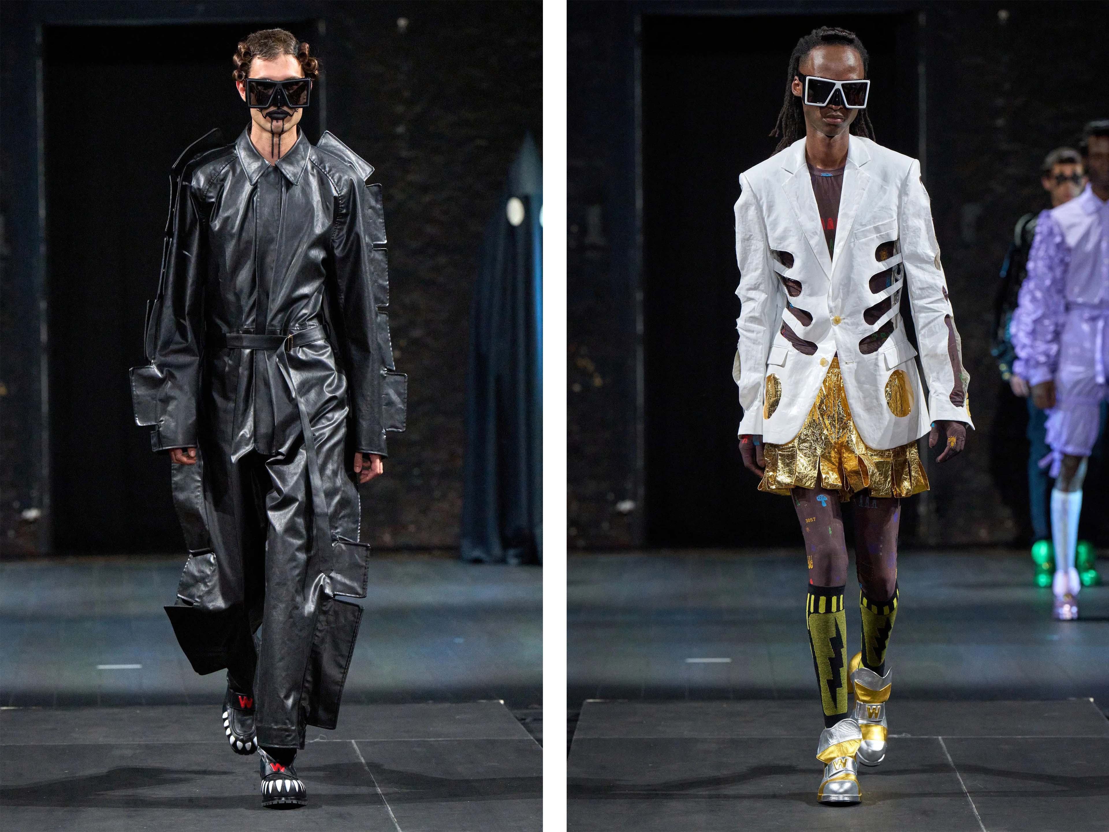 komono-otherworldly-ultra-orange-black-lunettes-de-soleil-masque-en-bioplastique image 3