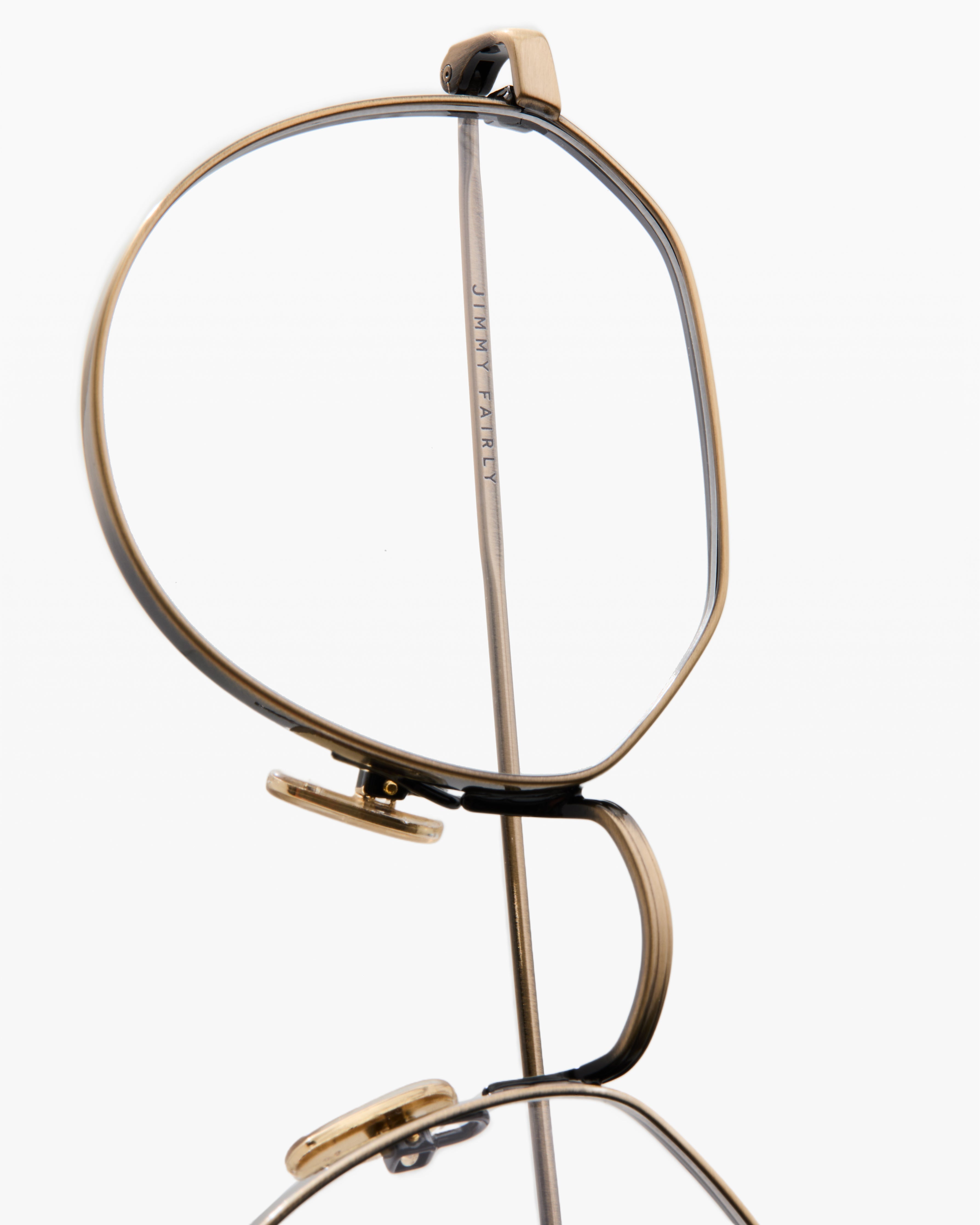 jimmy-fairly-la-lenny-lunettes-de-vue-hexagonales-acier-inoxydable-dor-taille-m image 3