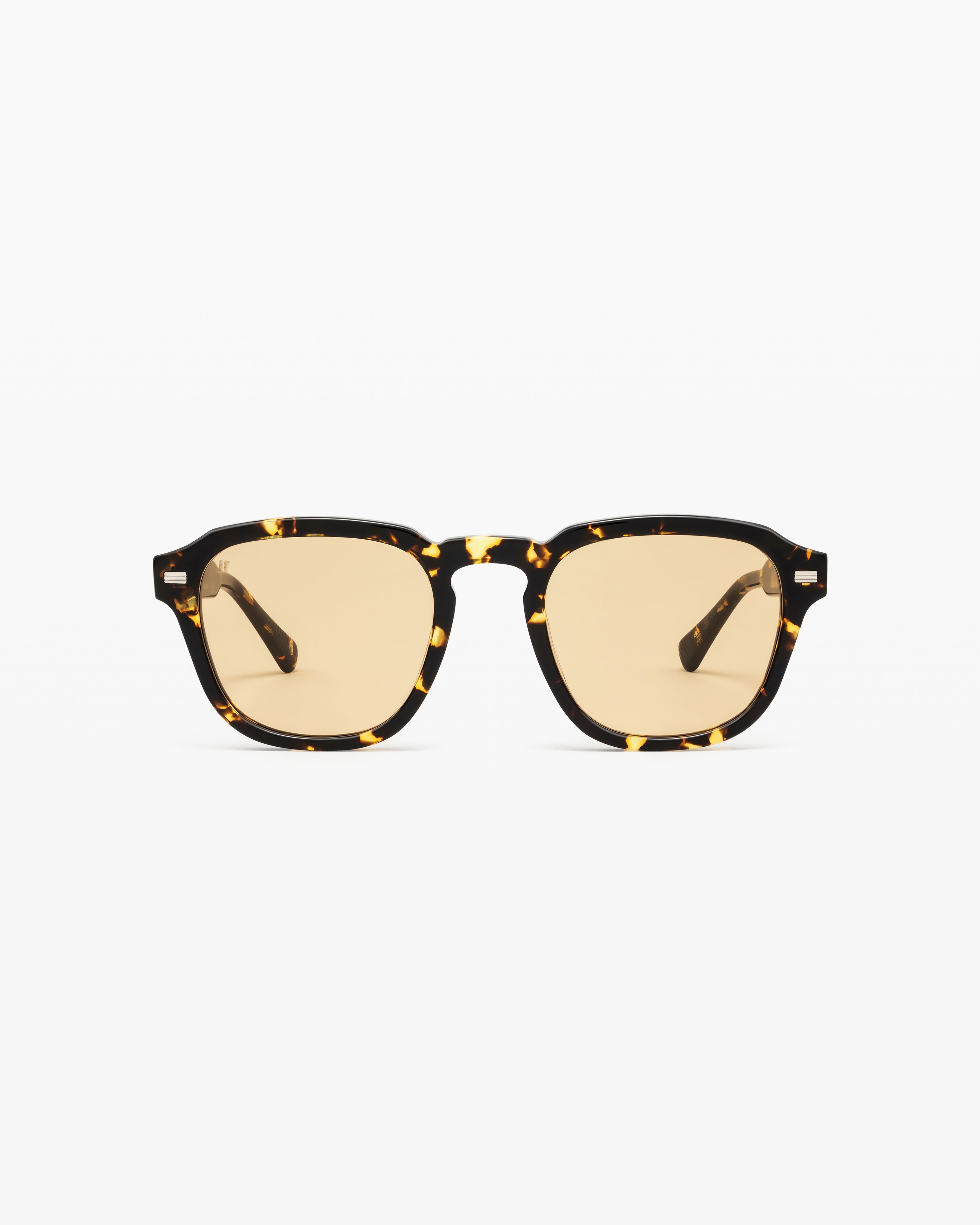 jimmy-fairly-la-headlight-lunettes-de-soleil-carr-es-caille-jaune image 1