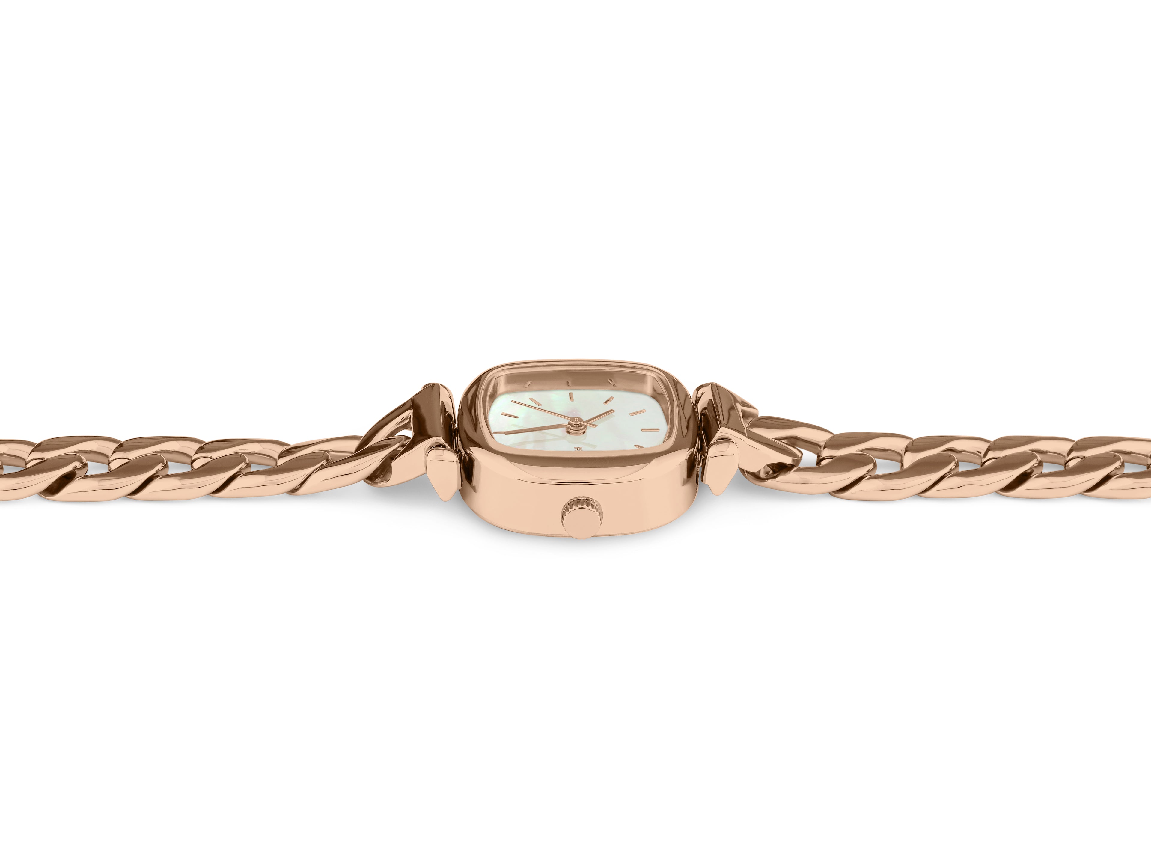 komono-moneypenny-revolt-rose-gold-white-montre-femme image 2