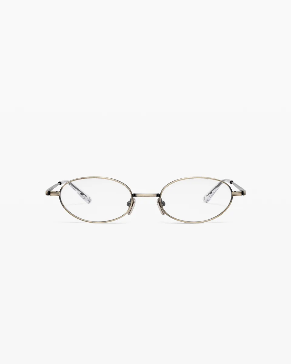 jimmy-fairly-la-belmont-lunettes-de-vue-ovales-m-tal-argent-es-homme image 1
