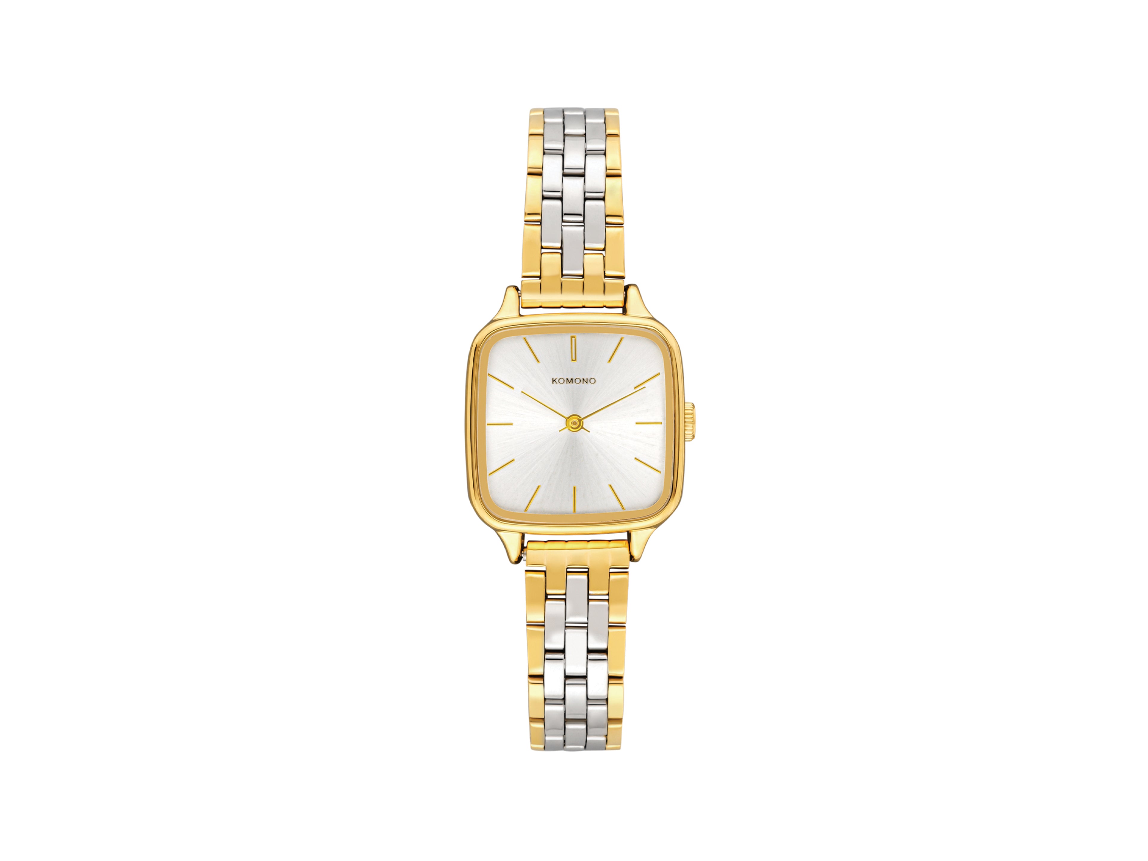 komono-kate-estate-gold-silver-montre-acier-dor-argent image 1