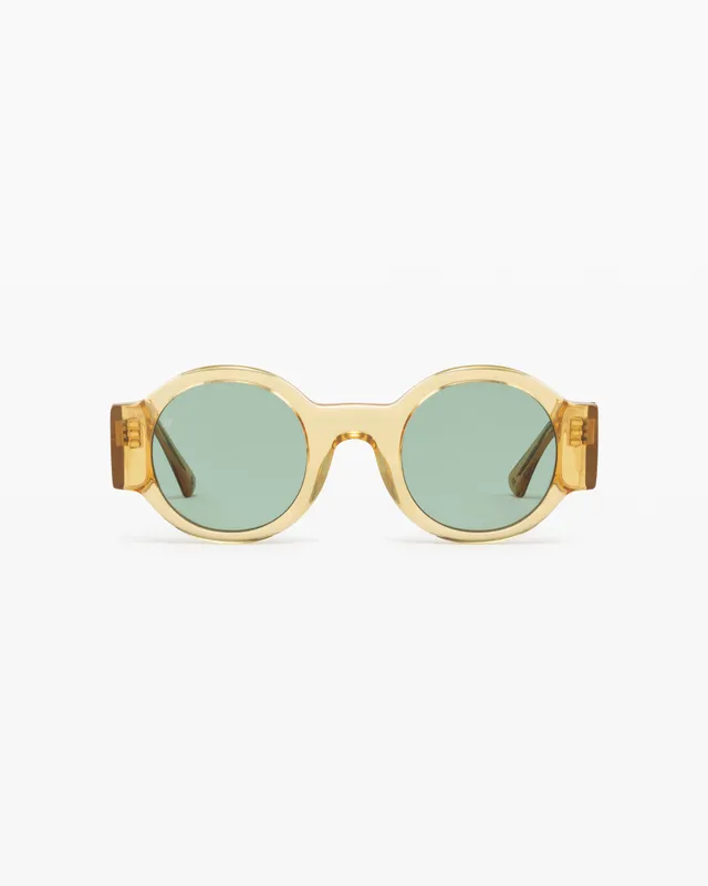 jimmy-fairly-la-oyat-lunettes-de-soleil-rondes-jaunes-femme image 1