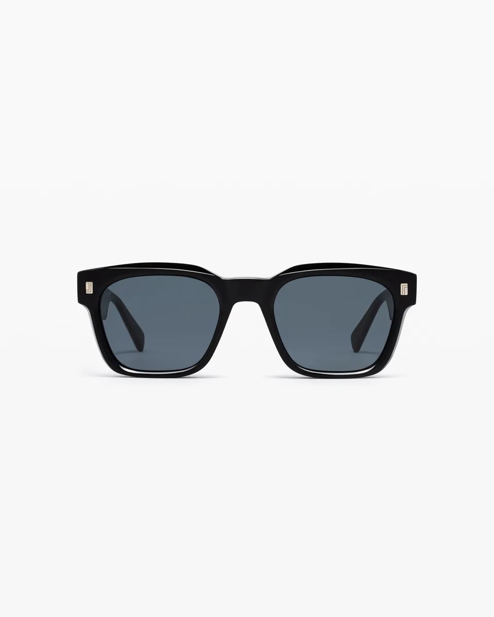 jimmy-fairly-la-salva-lunettes-de-soleil-rectangulaires-noires-homme image 1