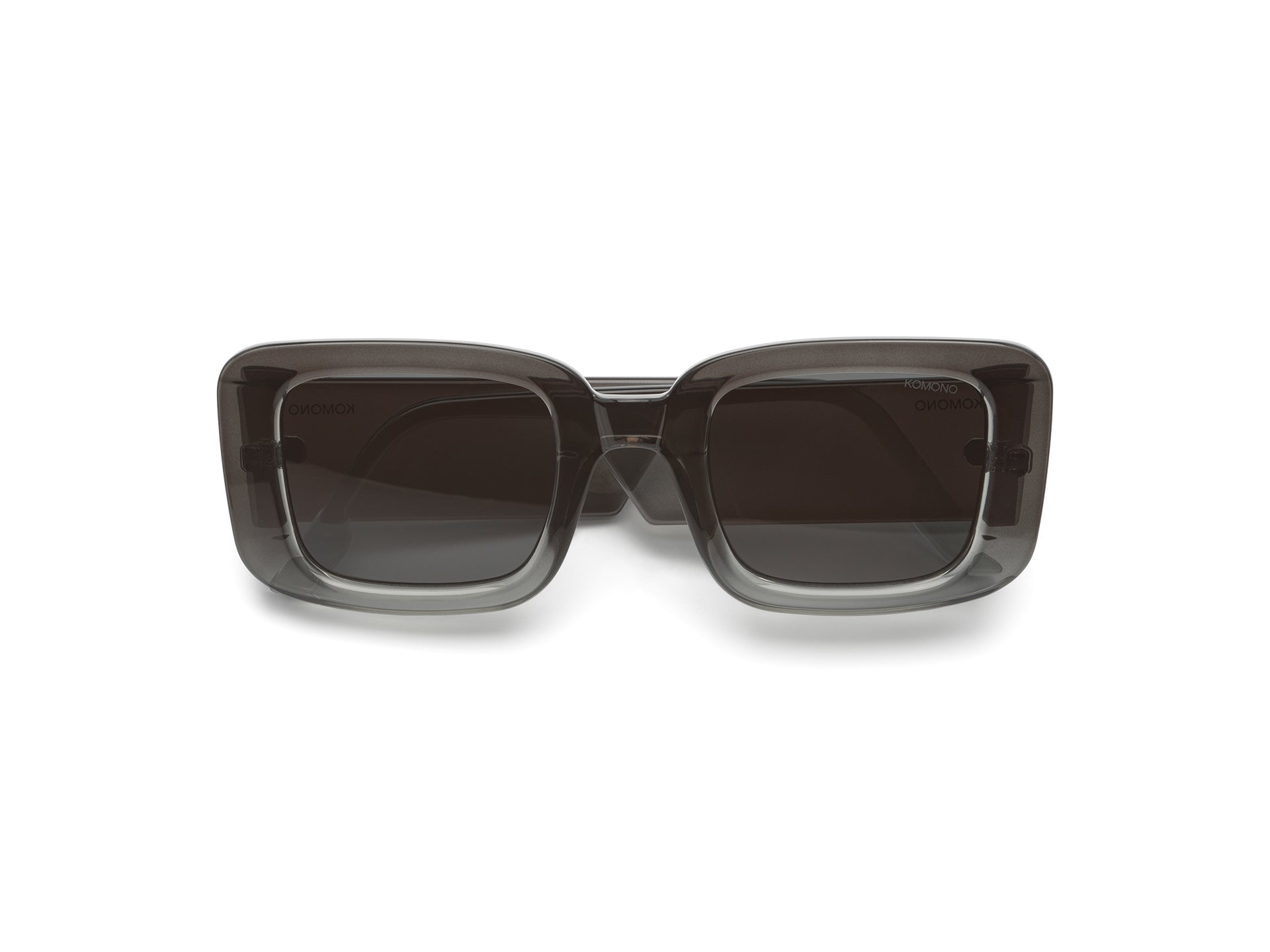 komono-avery-grayscale-lunettes-de-soleil-rectangulaires image 1