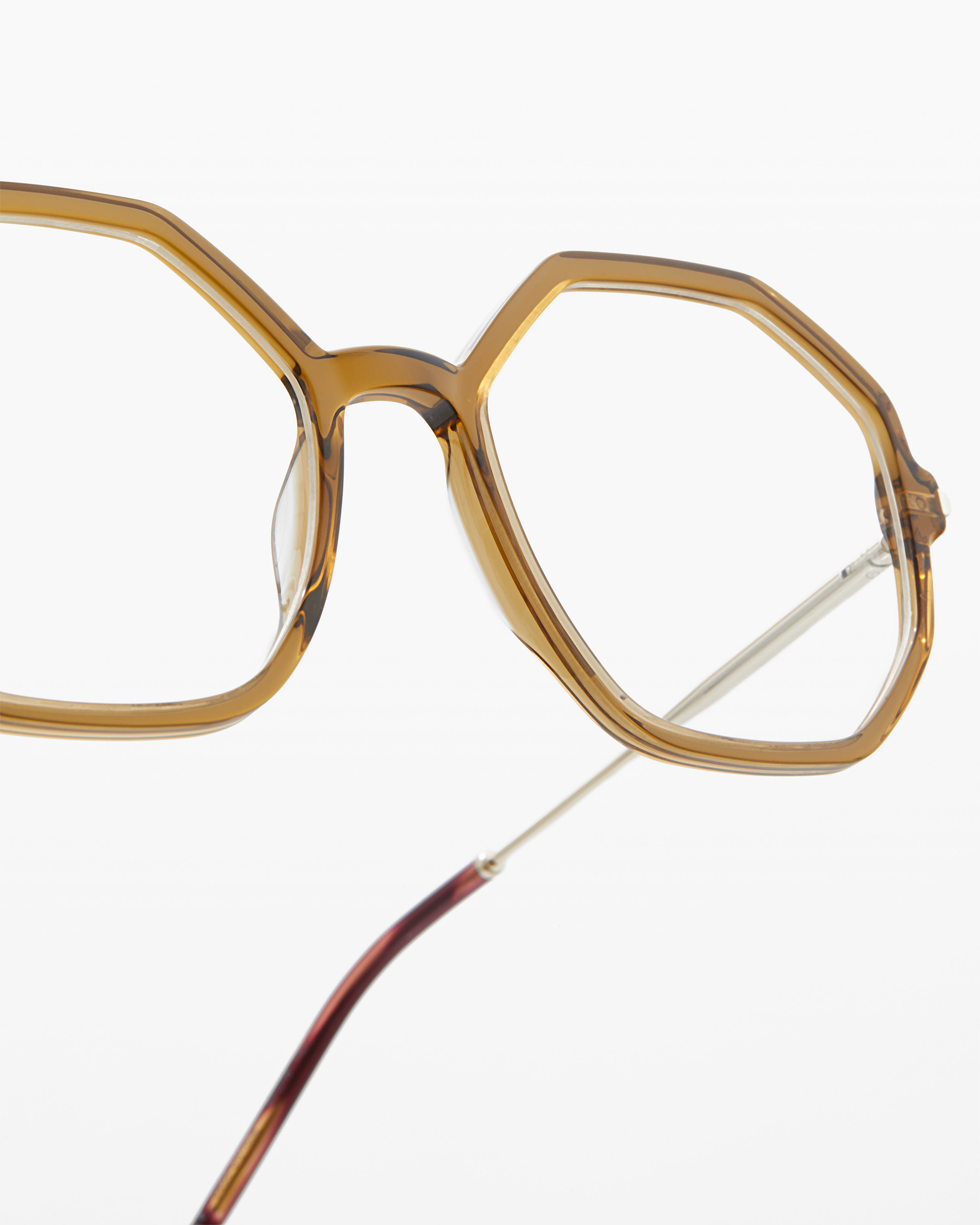 jimmy-fairly-la-dora-lunettes-de-vue-hexagonales-en-ac-tate-et-acier-inoxydable--4 image 4