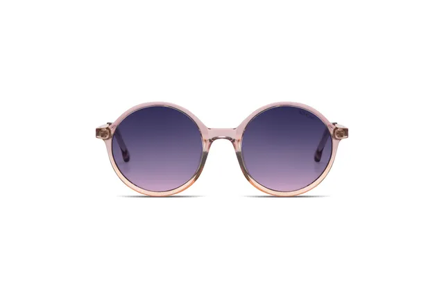 komono-madison-metal-blush-rose-gold-lunettes-de-soleil-rondes image 1
