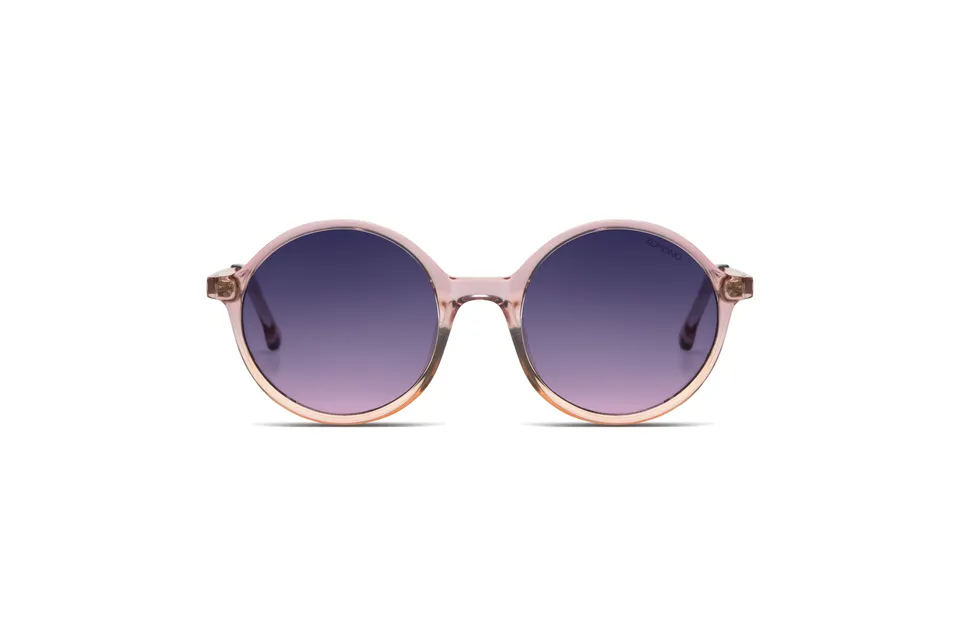 komono-madison-metal-blush-rose-gold-lunettes-de-soleil-rondes image 1